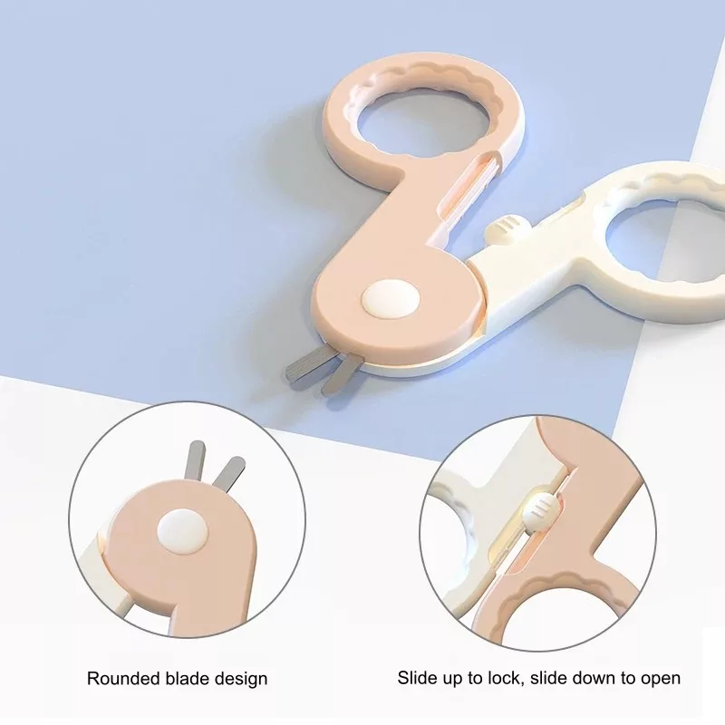 ست ناخن گیر کودک مدل شیر مجموعه ۵ عددی