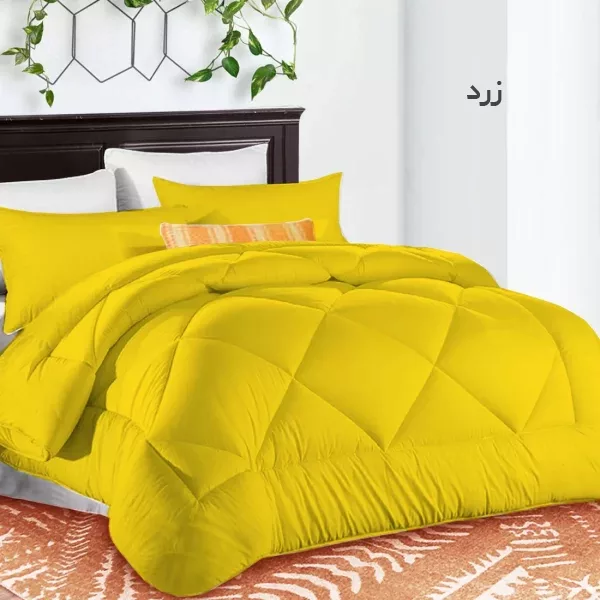 لحاف چیداری مدل میکرو دو نفره سایز 220x200 سانتی متر