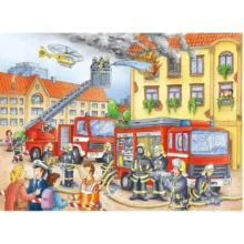 پازل 100 تکه راونزبرگر مدل Fire Brigade کد 10822