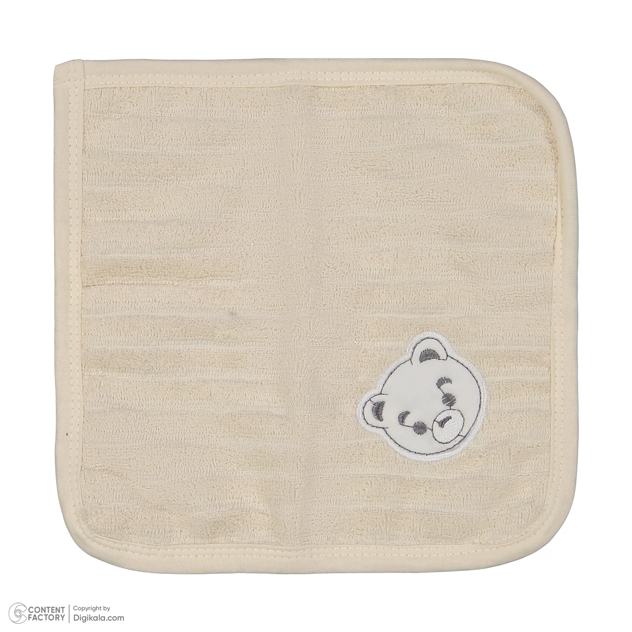 ست حوله کودک و نوزاد مادرکر طرح خرس خوابالو سایز 75x75 سانتیمتر مجموعه 5 عددی