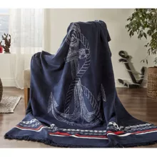 پتو ازدیلک مدل Navy سایز 180×220 سانتی متر