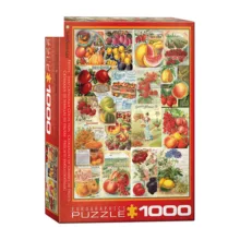 پازل 1000 تکه یوروگرافیکس پازلز مدل Fruits Seed Catalogue
