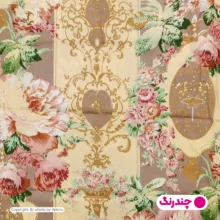کاور لحاف آدنو مدل گلپری کد IR102 یک نفره سایز 160x220 سانتی متر