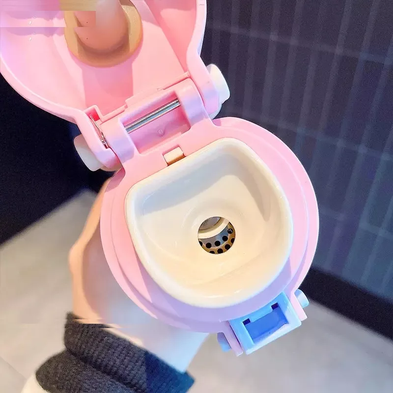 فلاسک کودک مدل فانتزی طرح خرگوش گنجایش 0.6 لیتر