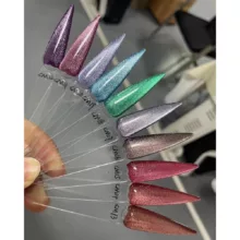 لاکژل ناخن امنه مدل آیس حجم 15 میلی لیتر بسته 23 عددی