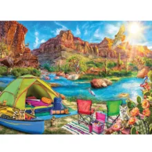 پازل 1500 تکه راونزبرگر مدل Canyon Camping کد 12001007