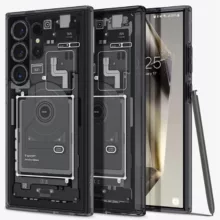 کاور شارک قاب مدل Ultra Hybrid Zero One مناسب برای گوشی موبایل سامسونگ Galaxy S24 Ultra
