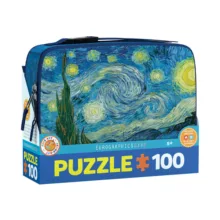پازل 100 تکه یوروگرافیکس پازلز مدل 9100-1204 Starry Night Lunch Bag