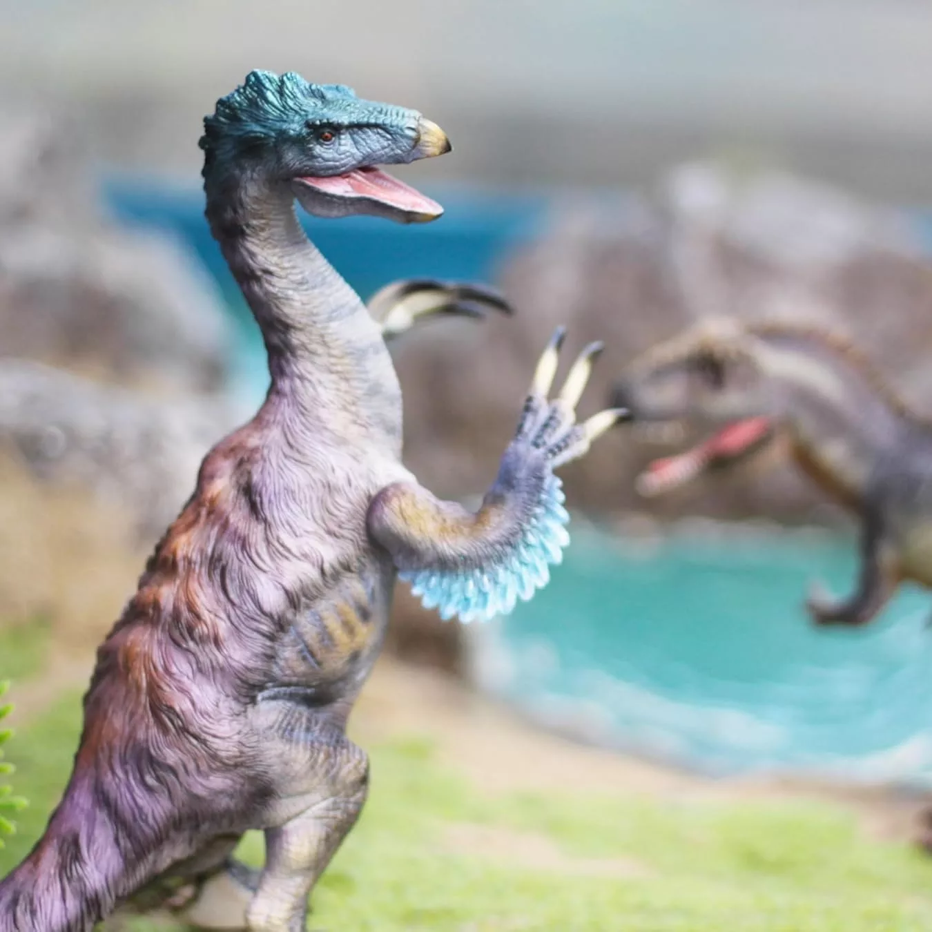 فیگور تی ان جی مدل دایناسور طرح THERIZINOSAURUS کد T5015