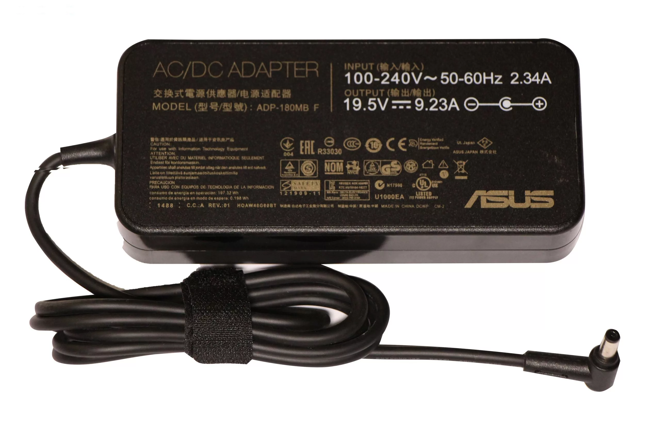 شارژر لپ تاپ 19.5 ولت 9.23 آمپر ایسوس مدل ADP-18MB F