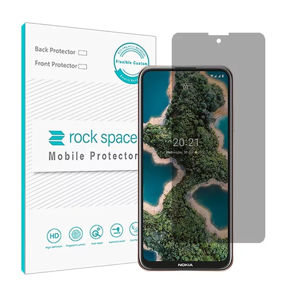 محافظ صفحه نمایش پرایوسی راک اسپیس مدل HyPRV مناسب برای گوشی موبایل نوکیا X20 5G