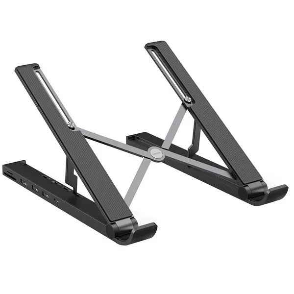 پایه نگهدارنده لپ تاپ و هاب 6 پورت یوگرین مدل CM359-80551