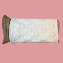لحاف مدل جنتل اسلیپ طرح لوزی یک نفره سایز 220x160 سانتی متر
