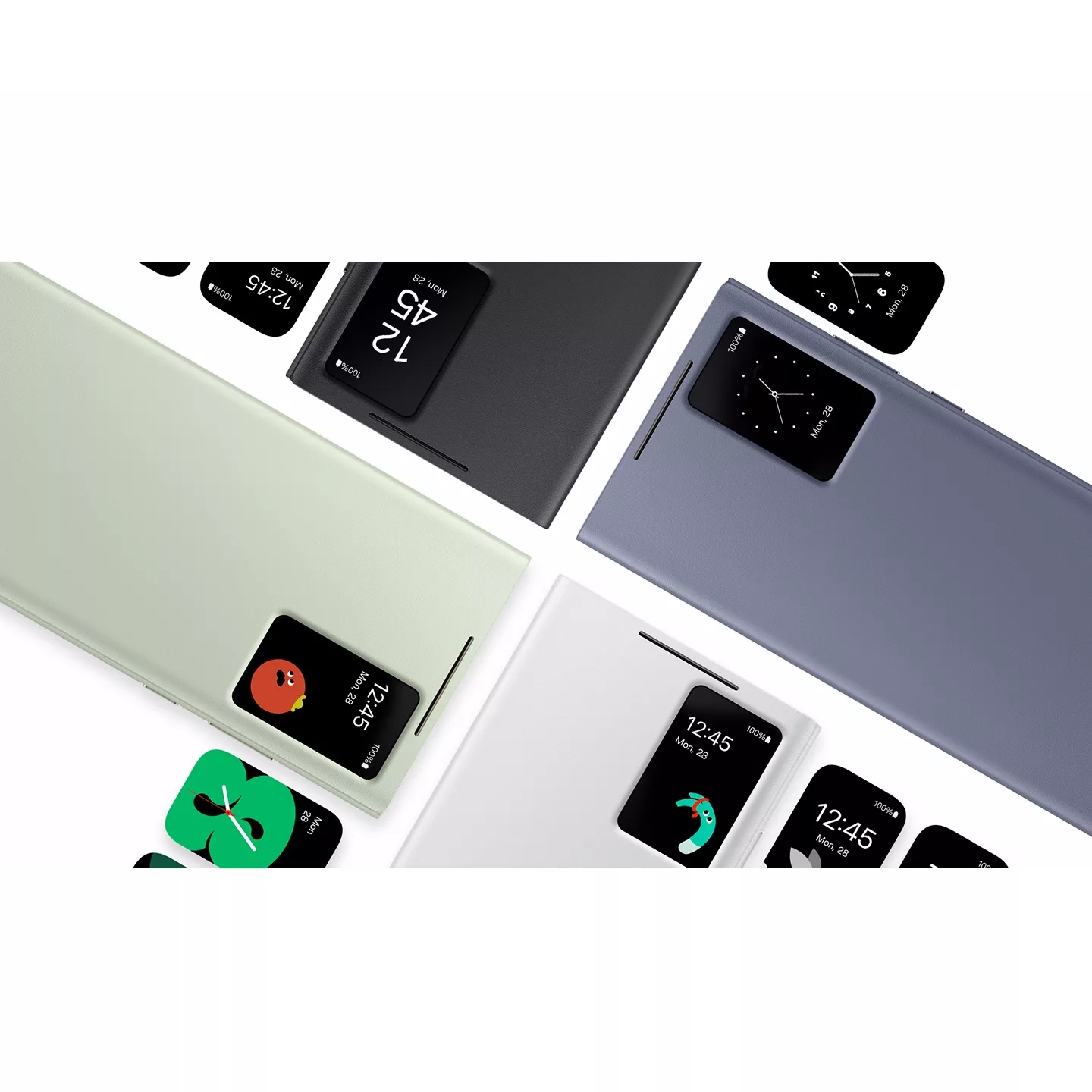 کیف کلاسوری بادیگارد مدل S-View Cover مناسب برای گوشی موبایل سامسونگ Galaxy S24 Ultra