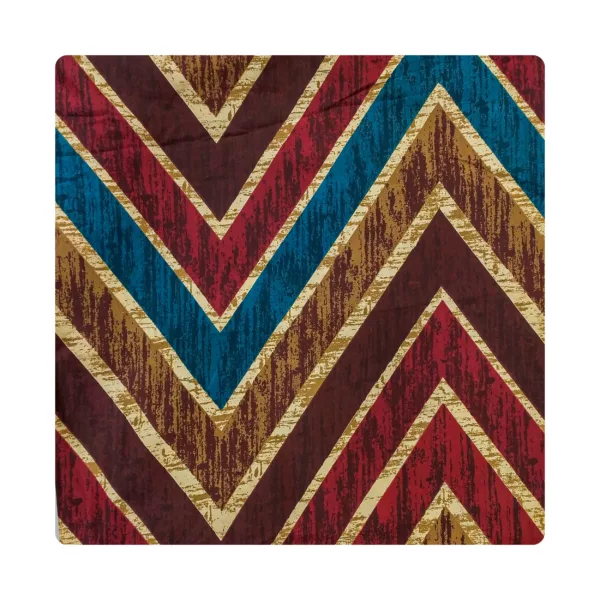 روکش لحاف آدنو مدل Colord zigzag کد IR42 دونفره سایز 220x240 سانتی متر