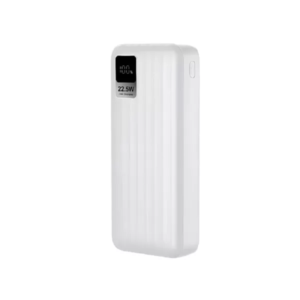 پاوربانک مدل 20000MAH-PD--22.5W ظرفیت 20000 میلی آمپرساعت به همراه کابل تبدیل microUSB