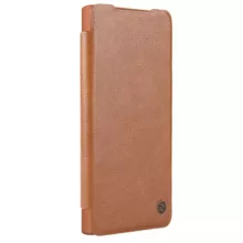 کیف کلاسوری نیلکین مدل Qin Prop Leather Classic Cloth مناسب برای گوشی موبایل سامسونگ Galaxy S24 Ultra