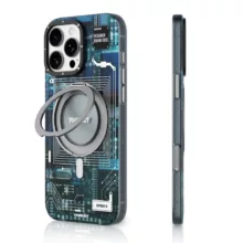 کاور یانگ کیت مدل Cyberpunk 360° Spin Magnetic Stand Case مناسب برای گوشی موبایل اپل iphone 16 promax