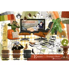 پازل 1000 تکه راونزبرگر مدل Eames Design Classic کد 16899