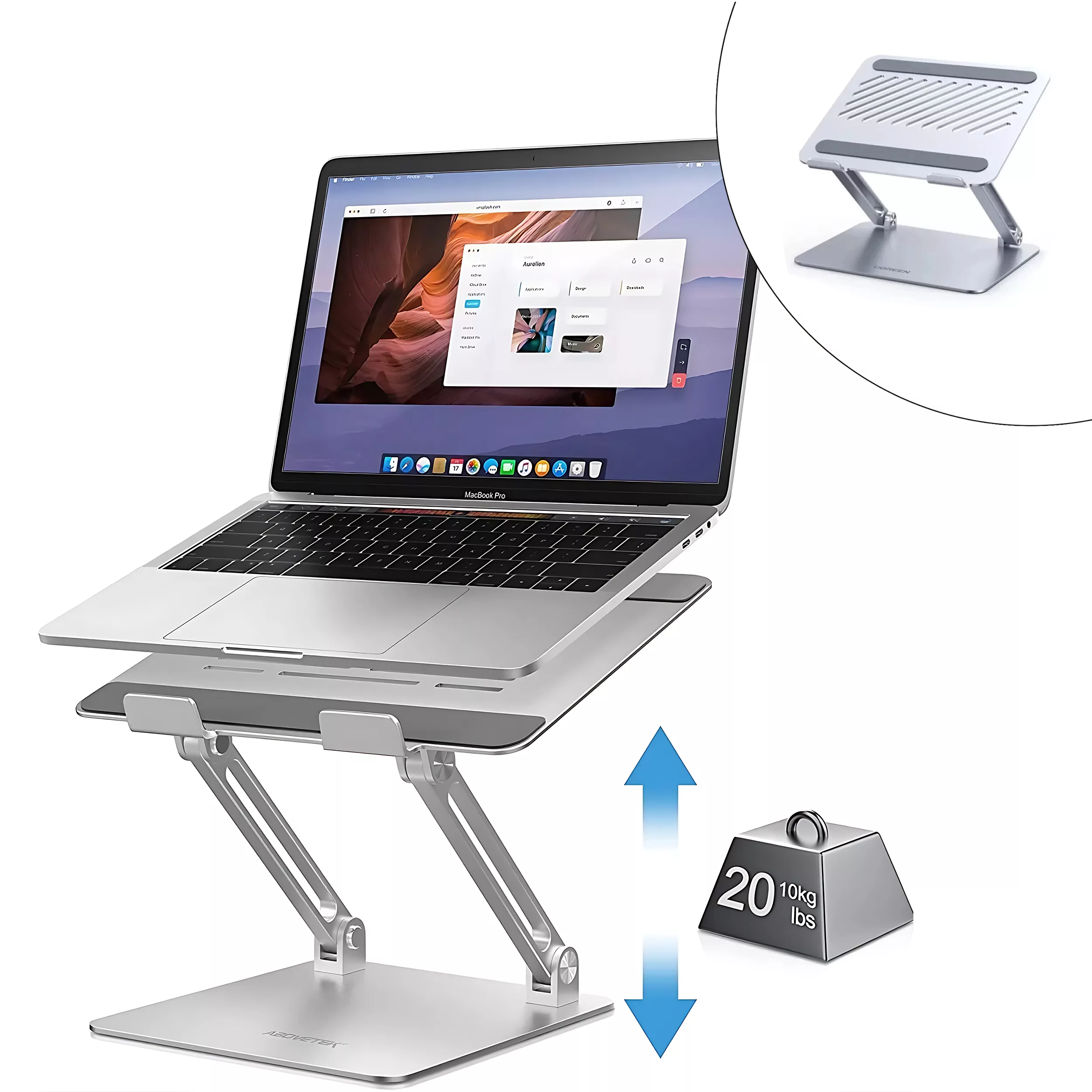 پایه نگهدارنده لپ تاپ یوگرین مدل LP588 90772