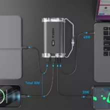 پاوربانک هیسکا مدل HP-444PD ظرفیت 40000 میلی آمپر ساعت