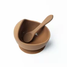 ست ظرف غذا کودک مدل سیلیکونی مجموعه 3 عددی