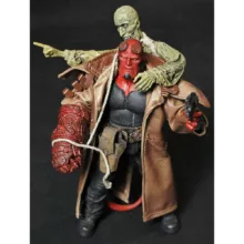 اکشن فیگور مزکو تویز مدل پسر جهنمی هل بوی طرح Hellboy Ivan Corpse مجموعه 2 عددی