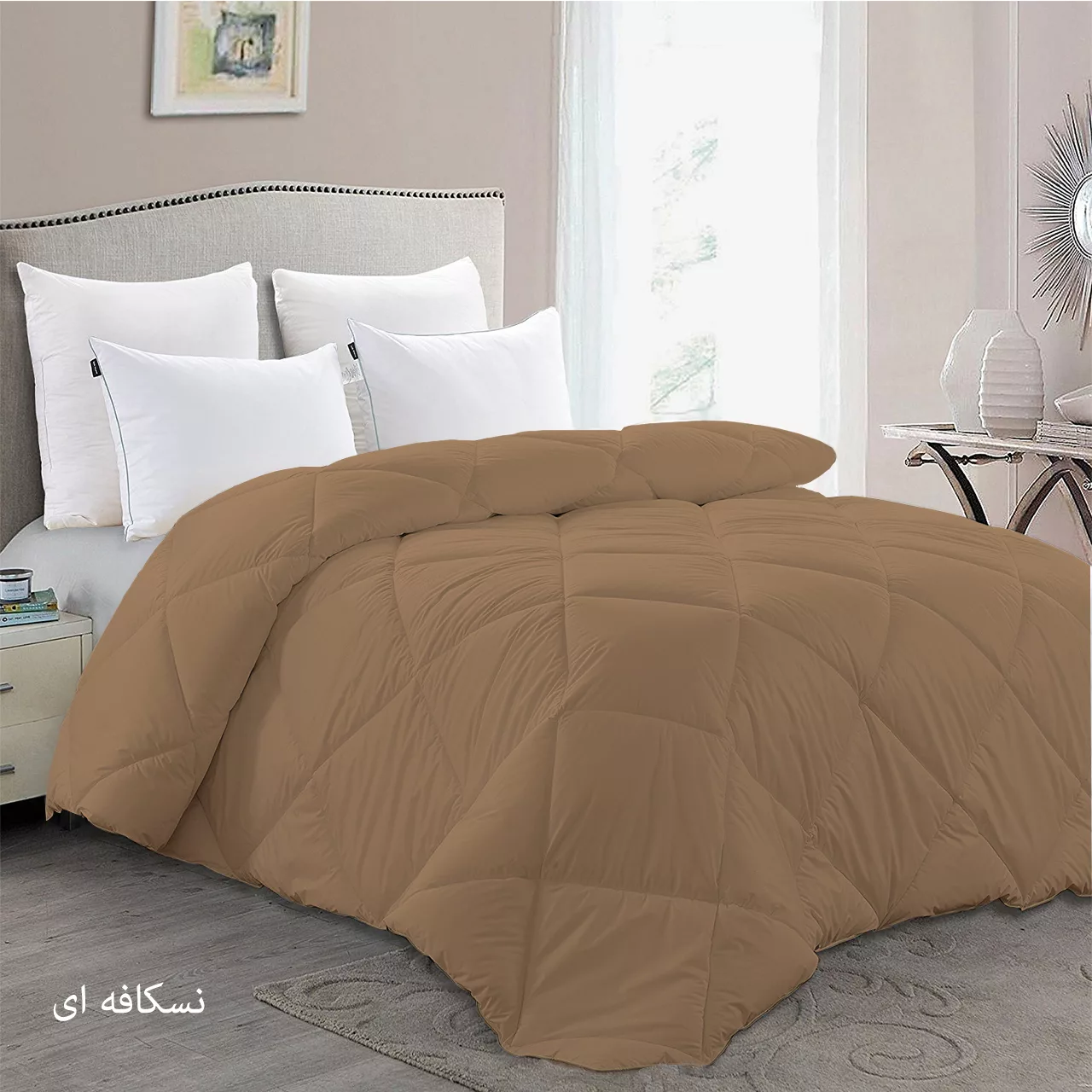 لحاف لایت میکرو راشا دونفره سایز 220×195×215 سانتی متر