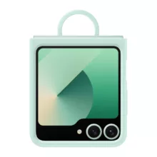 کاور سامسونگ مدل EF-PF741 مناسب برای گوشی موبایل سامسونگ Galaxy Z Flip6 به همراه آویز