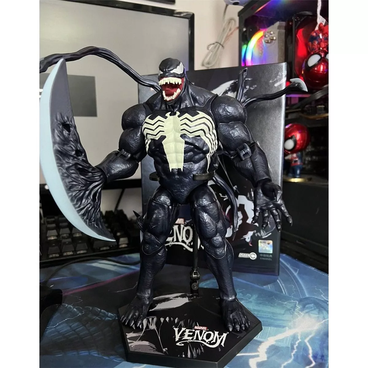 اکشن فیگور مارول مدل ونوم Venom ZD toys org کد 1916 مجموعه 6 عددی