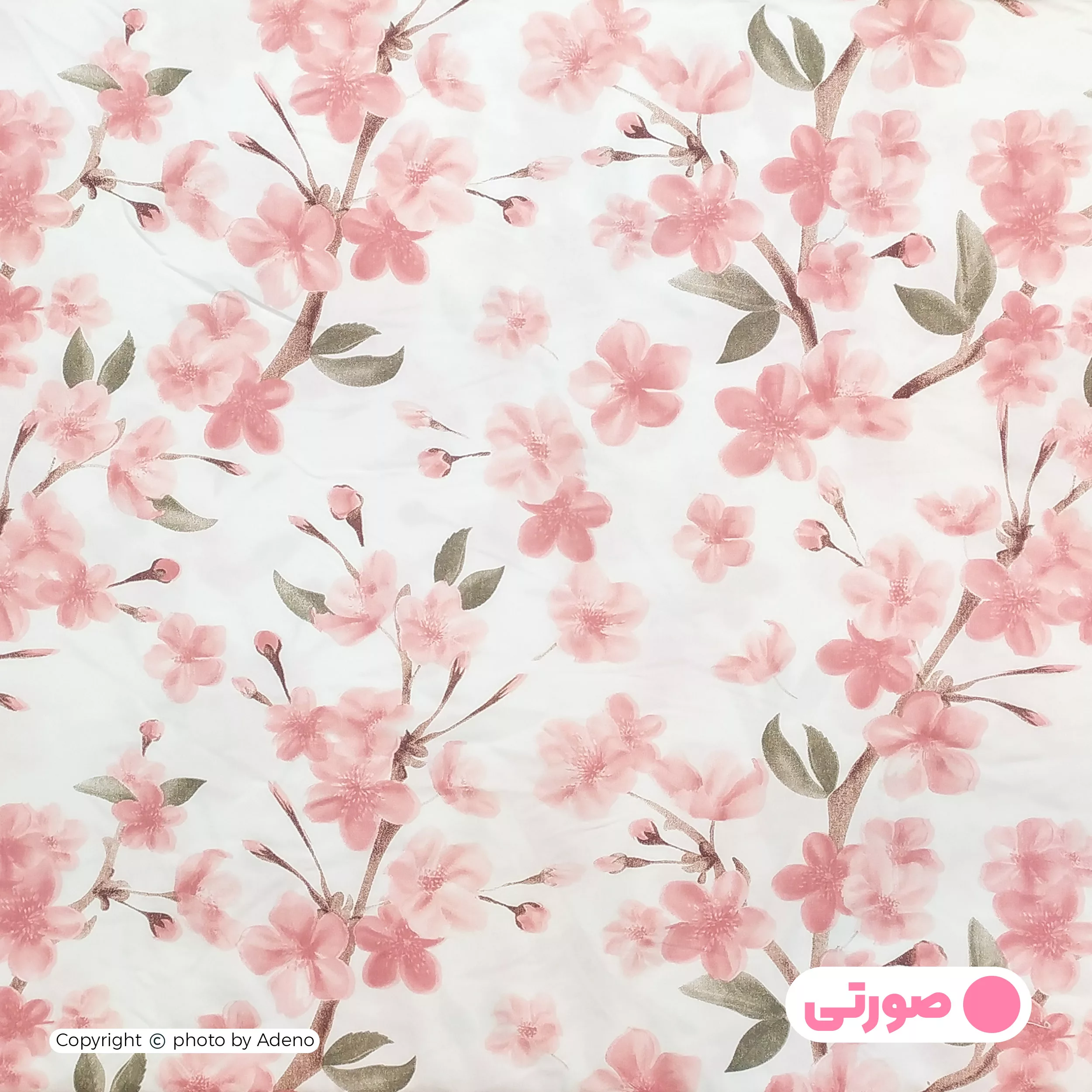 کاور لحاف آدنو مدل گلوریا کد IR145 یک نفره سایز 160x220 سانتی متر