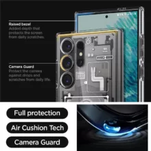 کاور ننه قاب مدل Ultra Hybrid AZ1 مناسب برای گوشی موبایل سامسونگ Galaxy S23 Ultra