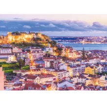 پازل 1000 تکه راونزبرگر مدل Lisbon N Sao Jorge Castle کد 17183