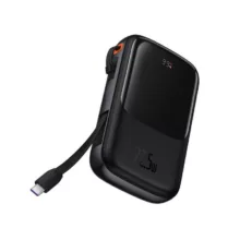 پاوربانک باسئوس مدل QPOW PRO + DIGITAL DISPLAY  ظرفیت 20000 میلی آمپر ساعت