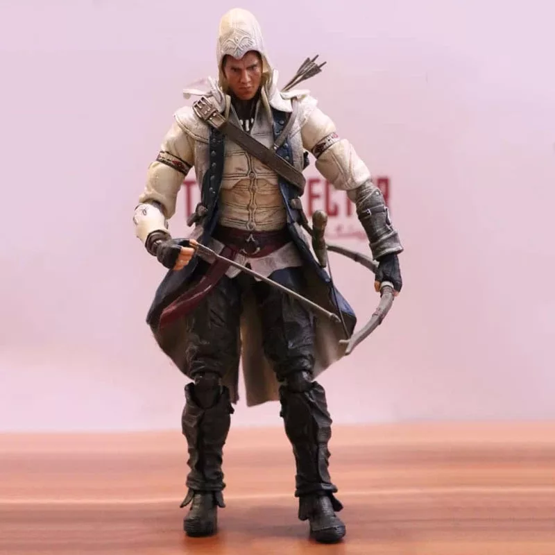 اکشن فیگور پلی آرت مدل اساسین سری Connor Kenway مجموعه 19 عددی