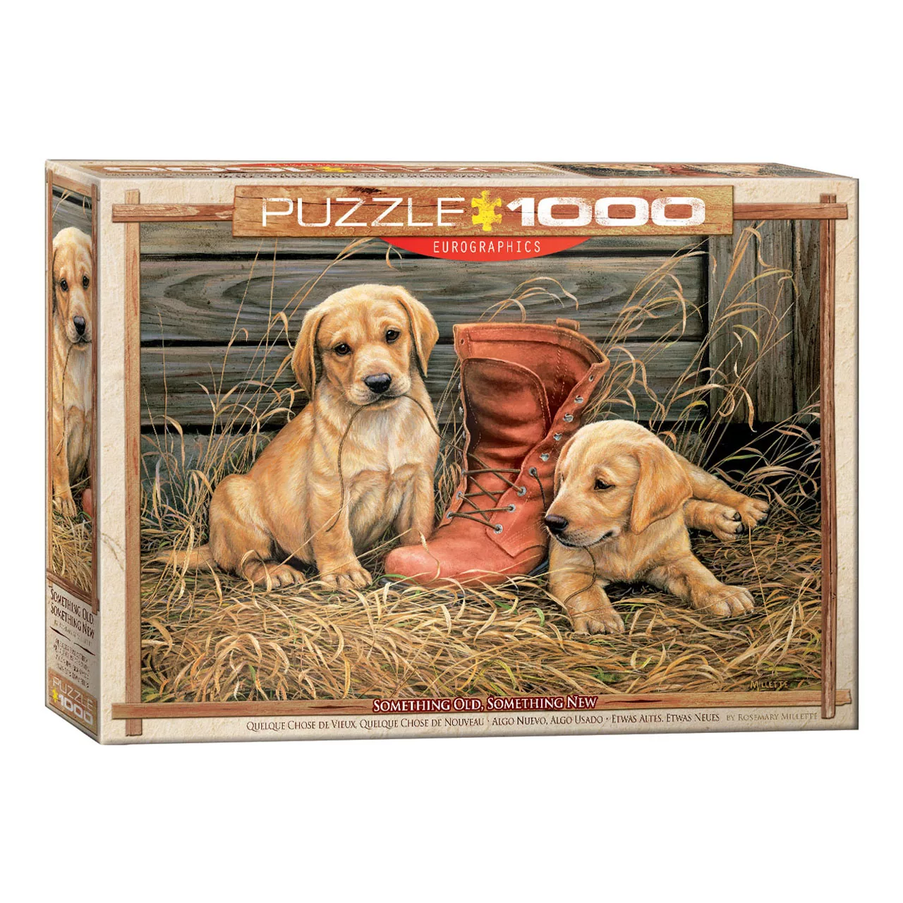 پازل 1000 تکه یوروگرافیکس پازلز مدل Something Old Something New کد 0795