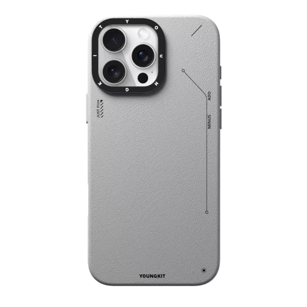 کاور یانگ کیت مدل Simple Matte Lether کد Z01 مناسب برای گوشی موبایل اپل iphone 16pro