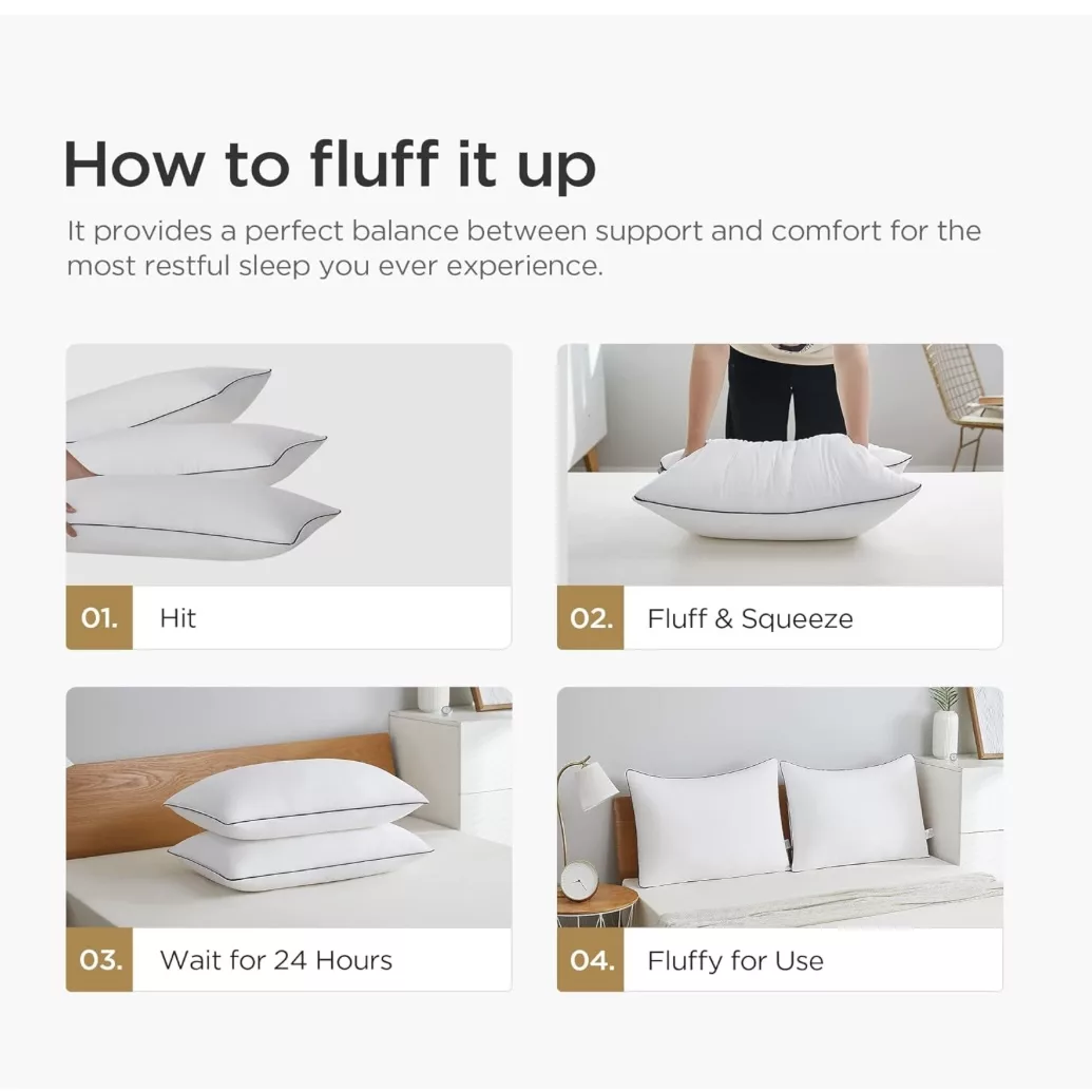 بالش مدل فیبرو بسته دو عددی