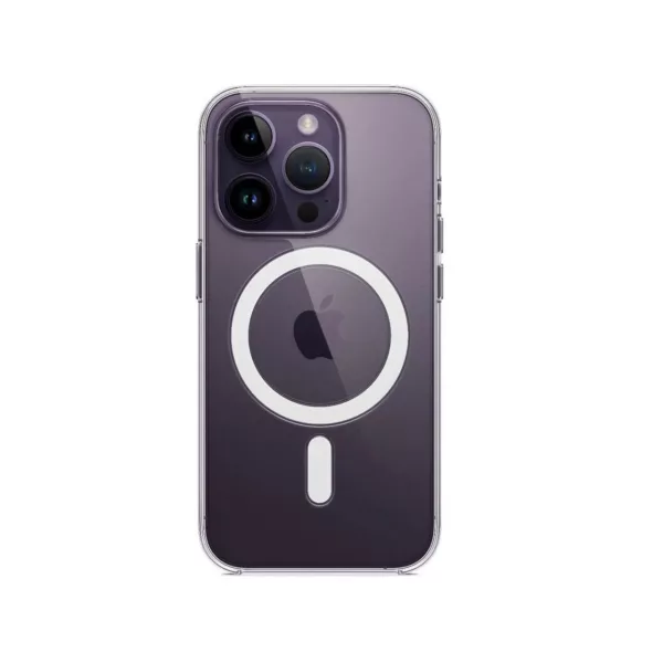 کاور برند اسپیگن مدل ultra hybrid magsafe clear  کد14 مناسب برای گوشی موبایل اپل iphone 14promax