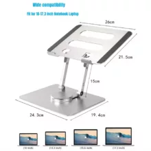پایه نگهدارنده لپ تاپ مدل تاشو کد V3.1