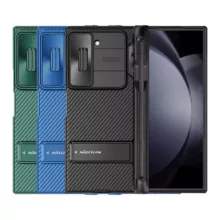 کاور نیلکین مدل Camshield Fold S-Pen Holder مناسب برای گوشی موبایل سامسونگ Galaxy Z Fold 6