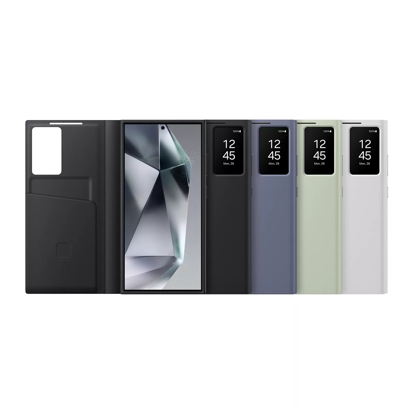 کیف کلاسوری بادیگارد مدل S-View Cover مناسب برای گوشی موبایل سامسونگ Galaxy S24 Ultra