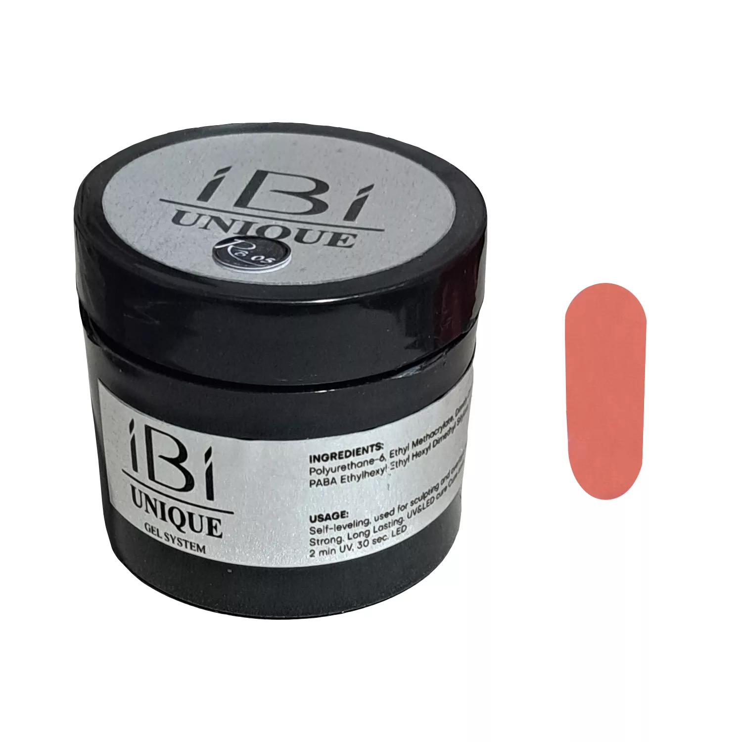 بیلدر ژل کاشت ناخن آی بی آی مدل 05 وزن 50 گرم رنگ هلویی تیره