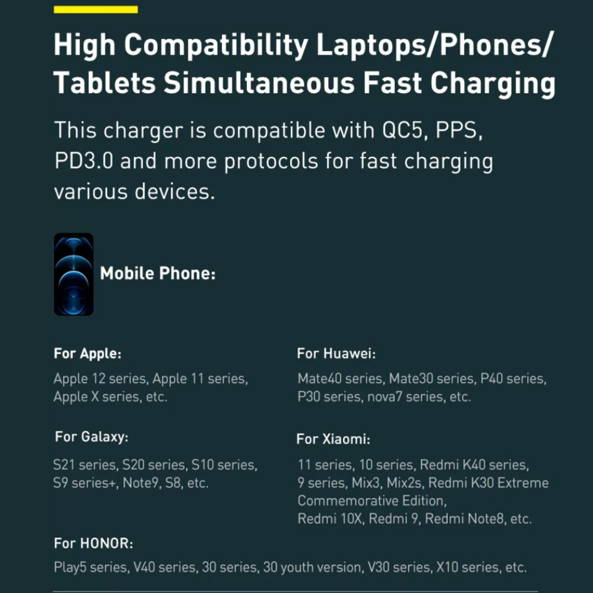 شارژر فندکی باسئوس مدل  CCZX-160CO 160W به همراه کابل تبدیل Usb-c