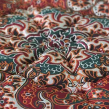 لحاف کرسی حیدر خواب ترنج مدل درباری کد 101 سایز 300x300 سانتی متر