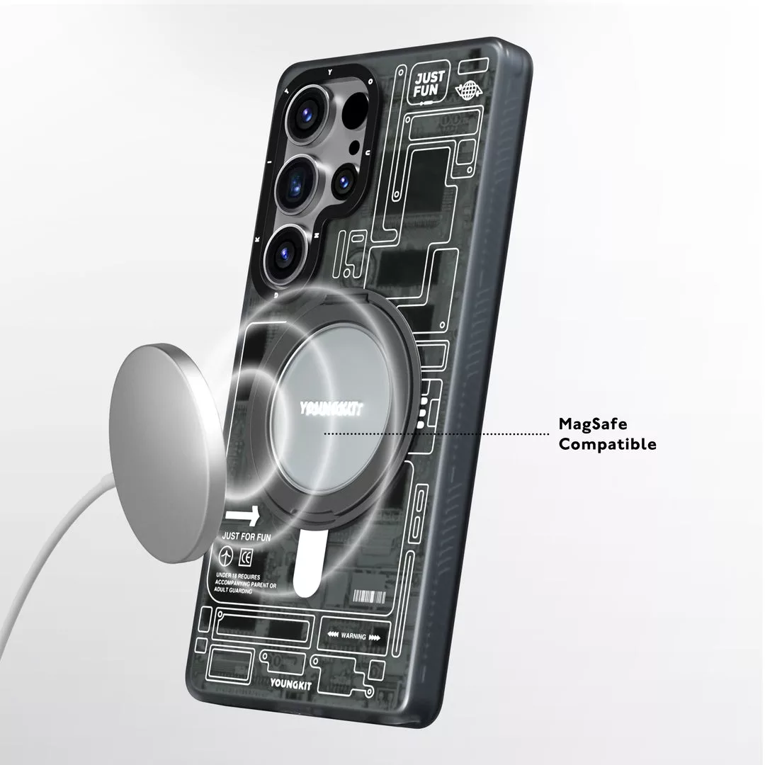 کاور یانگ کیت مدل Technology Rotating bracket مناسب برای گوشی موبایل سامسونگ Galaxy S25 Ultra