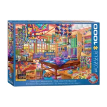 پازل 1000 تکه یوروگرافیکس پازلز مدل (6000-5859) The Quilt Workshop