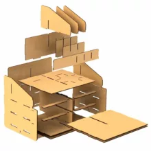 جعبه لوازم آرایشی کد B50