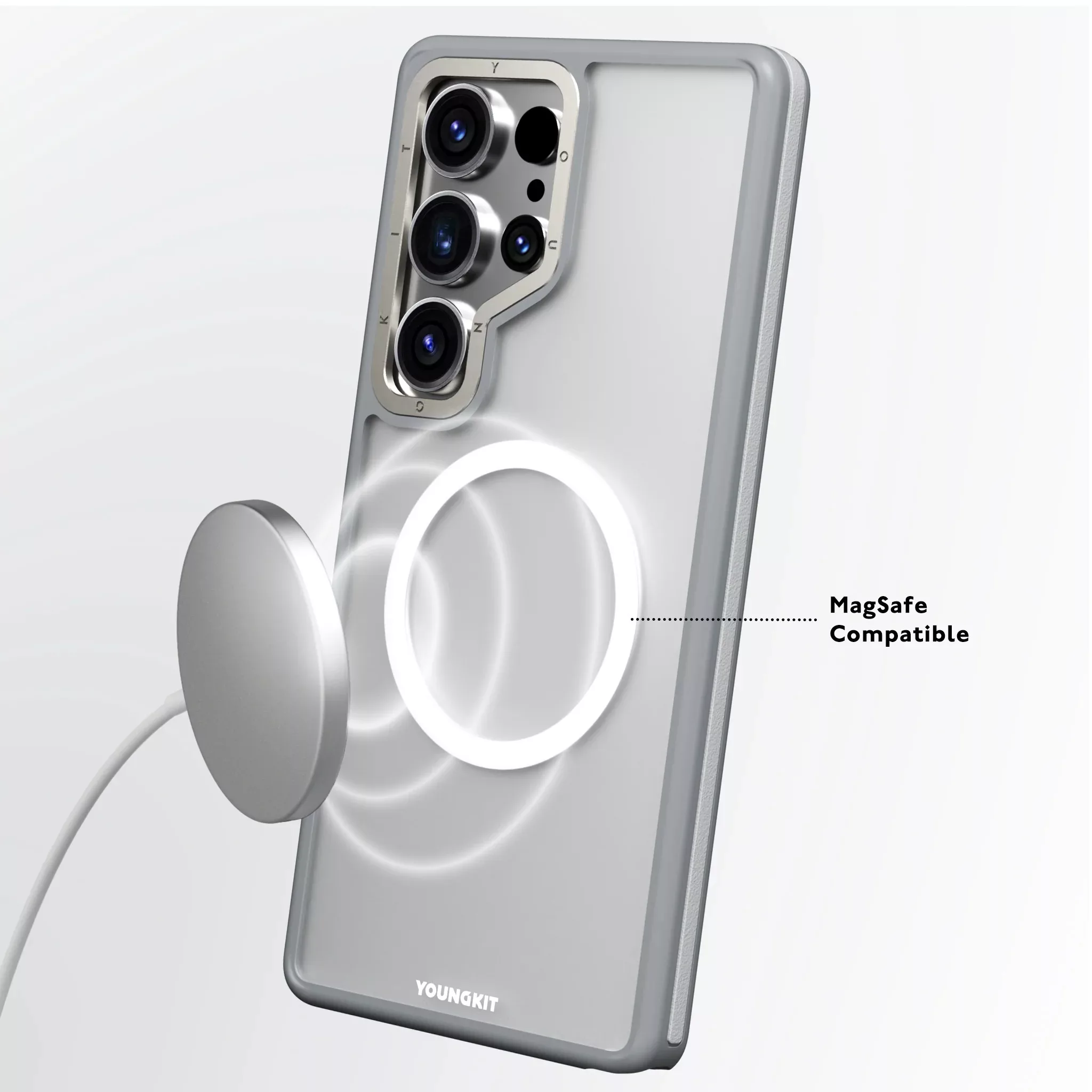 کاور یانگ کیت مدل Rocky Sand Soft Touch مناسب برای گوشی موبایل سامسونگ Galaxy S25 Ultra