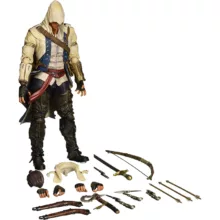اکشن فیگور پلی آرت مدل اساسین سری Connor Kenway مجموعه 19 عددی